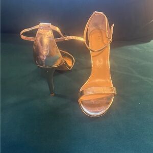 Elegant Gold Women's Heels